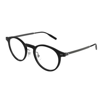 Montblanc Mb 0426O Optisch Montuur - Heren - Brillen - Zwart - 48 MM - Accessoires