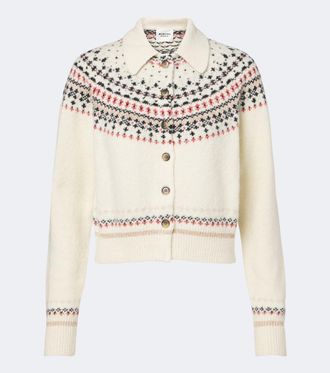 Isabel Marant Cardigan Zoe in misto cotone e lana