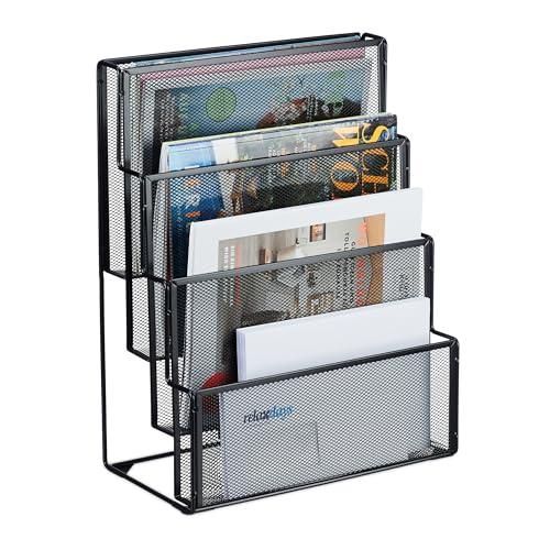 Bac à Courrier - Organiseur De Bureau En Maille - Plateau De - 6