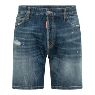 Dsquared2 Denim Shorts, male, Blue, Size: XS Marine Short