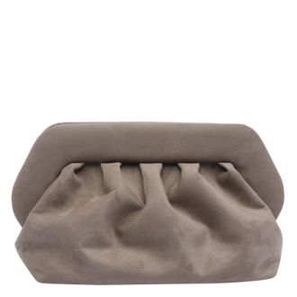 Themoir&egrave; THEMOIRe Bios Suede Clutch