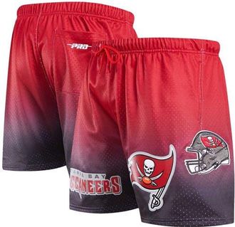 Pro Standard Mens Pro Standard Black/Red Tampa Bay Buccaneers Ombre Mesh Shorts at Nordstrom, Size Xx-Large