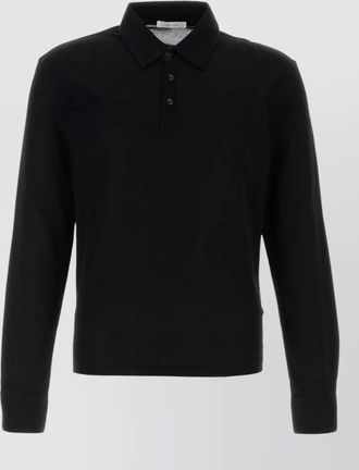 The Row knit polo shirt