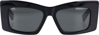 Gucci Black Shield Sunglasses