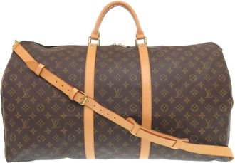 Louis Vuitton Brown Monogram Monogram Boston Bag (Pre-Owned)