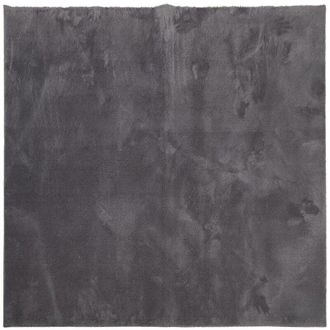 vidaXL Rug huarte Short Pile Soft and Washable Anthracite 120x120 cm Vidaxl
