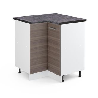 Vicco Armario De Esquina R-line, Gris, 75.6 Cm, Et Antracita