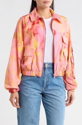 Desigual Hillary Collina Woven Jacket in Pink at Nordstrom Rack, Size X-Small