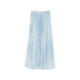 Ermanno Scervino Rokken, Dames, Blauw, L, Lange Rok