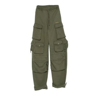 The Attico Dames, Broeken, Groen, Maat: 3XS