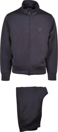 Emporio Armani Completo Tuta - Heren - Trainingspakken - Grijs - 2XL - Polyester - Fitness