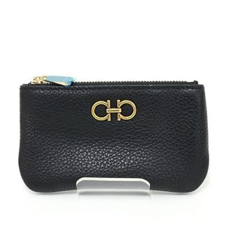 Ferragamo Gancini Leather Coin Purse/Coin Case (Pre-Owned)