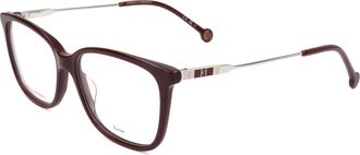 Carolina Herrera Womens 54 mm Burgundy Eyeglasses