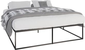 Clp Letto in metallo Scala nero 200x180x46 cm