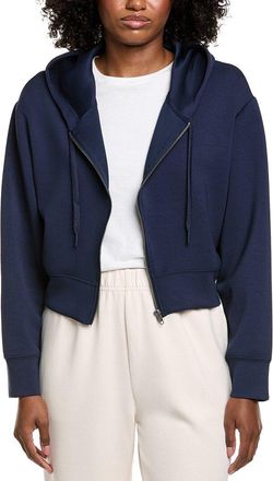 Vintage Havana Cloud Fleece Crop Zip-Up