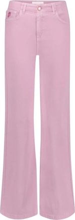 Fab By Fabienne Chapot Fabienne Chapot, Dames, Jeans, Roze, Maat: W28 Katoen