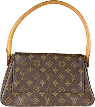 Louis Vuitton Pre-owned Shoulder Bags, female, Brown, Size: ONE SIZE Pre-owned Monogram Shoulder Bag