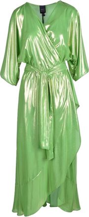 Access Fashion Lange Jurk - Dames - Feestkleedjes - Groen - XL - Polyester - Kleedjes