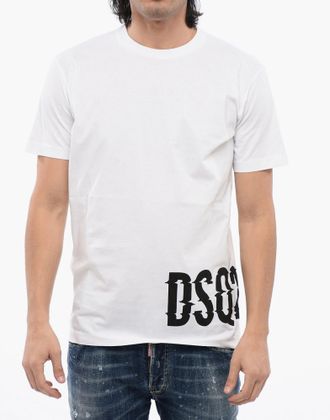 Dsquared2 Logo-Printed Cotton T-Shirt - White