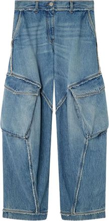 Versace Cargo katoenen jeans - Blauw