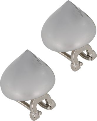 Ferragamo Small Sculptural Clip on Earrings