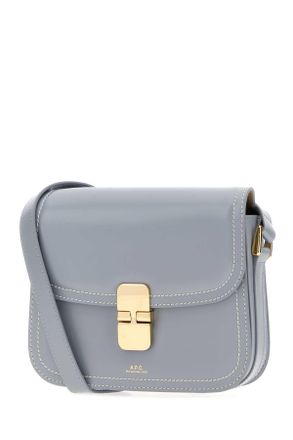 A.P.C. Grace Small Crossbody Bag - Gray