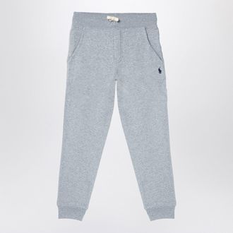Polo Ralph Lauren Grey Cotton Blend Jogging Trousers