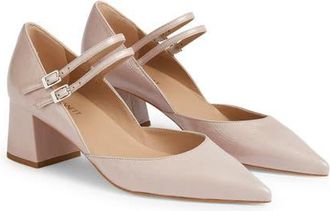 L.k. Bennett Savannah Mary Jane Pointed Toe Pump in Pink at Nordstrom, Size 7Us
