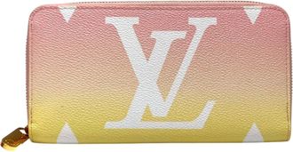 Louis Vuitton Rose Clair Pvc Long Wallet (Bi-Fold) (Pre-Owned)