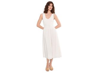 Paige Sebastian Dress Womens Dress White : MD, Nylon/Rayon