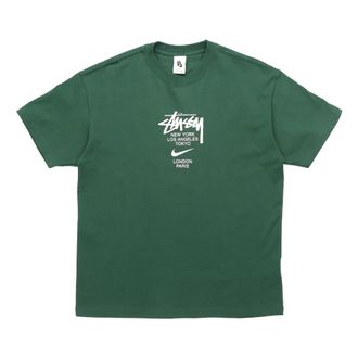 Nike x Stussy Alphabet T-Shirt Asia Sizing Green DD3343-341