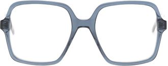 Alexander McQueen Eyewear Bril met geometrisch montuur - Blauw