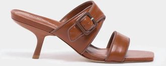 Marion Parke Womens Zoe Sandals In Chestnut