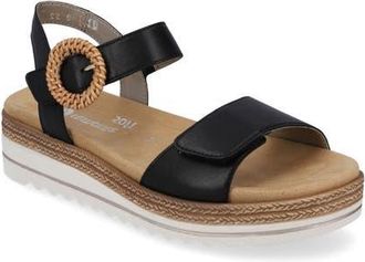 Remonte Jocelyn 52 Sandal in Black at Nordstrom, Size 5-5.5Us