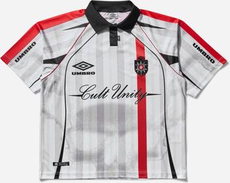 Umbro Men s 01 03 Polo White / Red