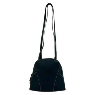 Loewe Pre-owned Shoulder Bag - Dames - Vintage Schoudertas - Blauw - ONE Size - Leer - Vintage