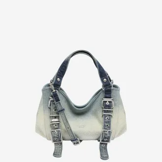 Diesel D One katoenen denim handtas