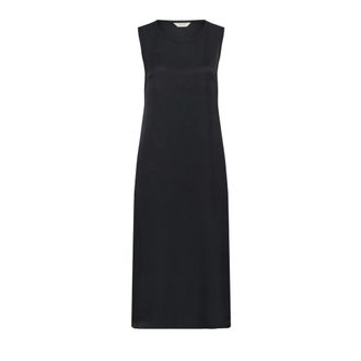 Part Two Elegant Dark Navy Dress - female - Part Two - Midi Dresses - Blue - L - Dresses