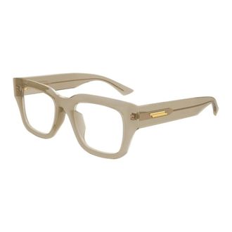 Bottega Veneta Linea Ribbon Optical Frame - male - Bottega Veneta - Glasses - Brown - 50 MM - Accessories