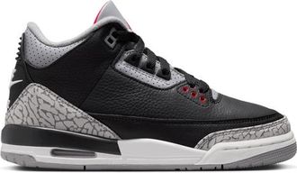 Nike Jordan Boys Retro 3 - Boys Grade School Basketball Shoes Fire/Black Size 3.5