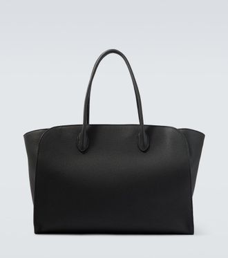 The Row Marlo 17 leather tote bag