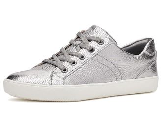 Naturalizer Morrison Womens Lace up casual Shoes Soft Pewter Leather : 10.5 M (B)