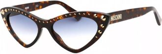 Moschino Ladies Brown Cat Eye Sunglasses MOS093/S 008608