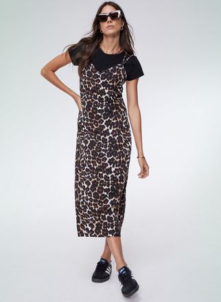 Baukjen Womens Kat Dress with Tencel - Brown - Size 18 UK