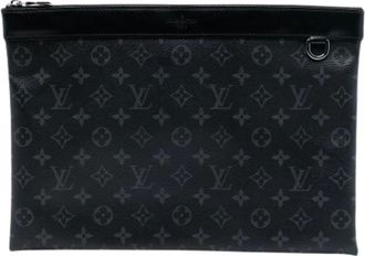Louis Vuitton Pre-owned Clutches, female, Black, Size: ONE SIZE Pre-owned Discovery Pochette