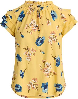 Lauren Ralph Lauren Blusa a fiori - Giallo
