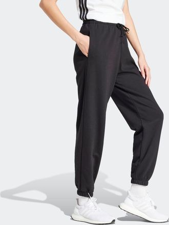 adidas Sporthose ADIDAS SPORTSWEAR W SL FT CF PT, Damen, Gr. XXL, N-Gr, schwarz-weiss (schwarz, wei&szlig;), Obermaterial: 70% Baumwolle, 30% Polyester, Hosen Spor