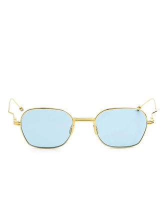 Thom Browne square-frame sunglasses - Gold