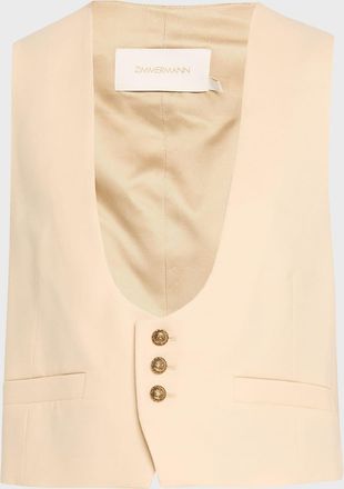 Zimmermann Hypnotic Wool Vest