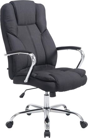 Clp Silla de oficina giratoria regulable en Tela Negro